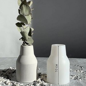 قالب سیلیکونی گلدان شیاردار (مراکشی) کوزه ای وارداتی