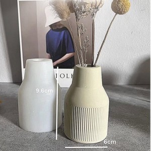 قالب سیلیکونی گلدان شیاردار (مراکشی) کوزه ای وارداتی