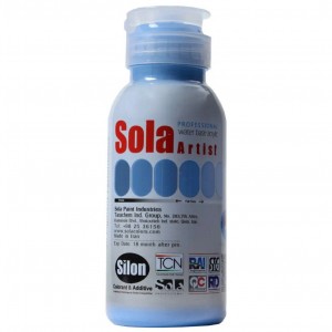 رنگ اکریلیک آبی سولا کد ROYAL BLUE 30
