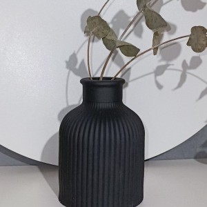قالب سیلیکونی وارداتی گلدان شیاردار (مراکشی) + نگهدارنده قالب