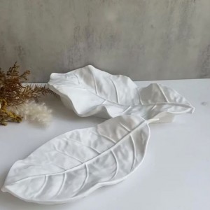 قالب سیلیکونی سینی طرح برگ وارداتی