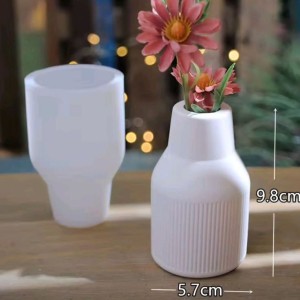 قالب سیلیکونی گلدان شیاردار (مراکشی) کوزه ای وارداتی