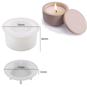 قالب شات شمع درب دار  وارداتی 