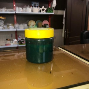 پیگمنت معدنی سبز مایع