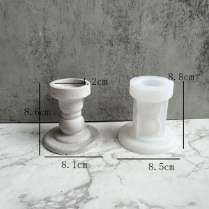 قالب پایه شمع و جا شمعی کوتاه