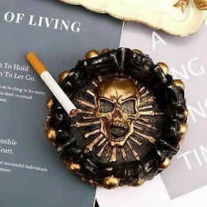 قالب سیلیکونی TPU زیرسیگاری طرح جمجمه