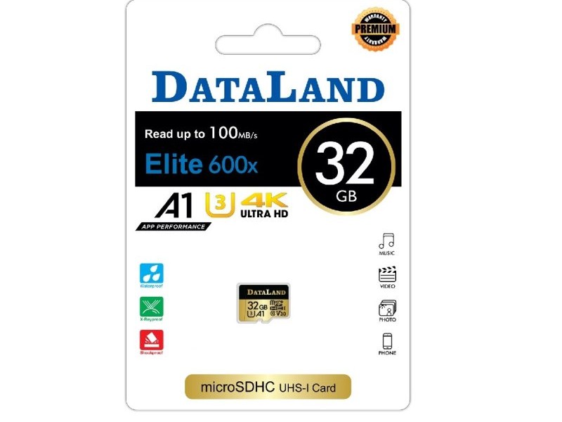 کارت حافظه Dataland MicroSDHC U3 (600X 100MB/S) 32GB