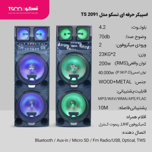 پخش کننده خانگی تسکو مدل TS 2091