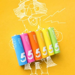 باتری قلمی آلکالاین رنگین کمانی شیائومی بسته 10 عددی مدل ZI5