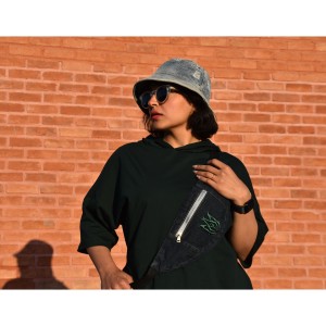 ست سه تیکه تیشرت و شلوار و کیف کد 10310blue
