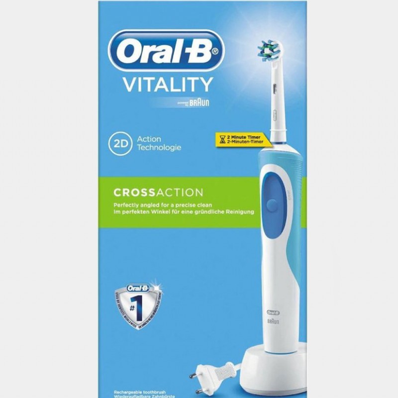 مسواک اورال بی  ویتالیتی براون کراس اکشن 2D