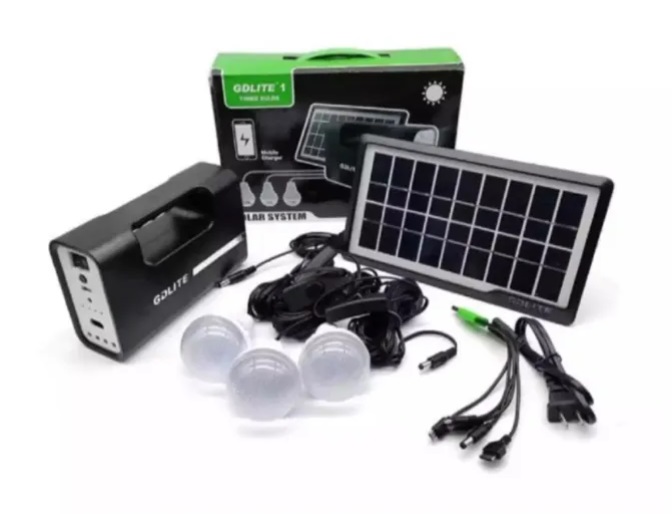 پنل خورشیدی  لامپ دار مدل مدل GD-8