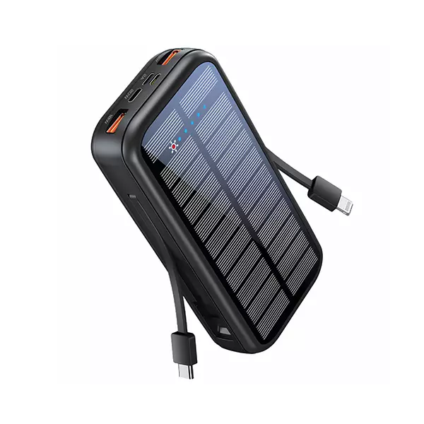 پاوربانک فست شارژ 20 هزار گرین لاین مدل GNPDSOLPB20