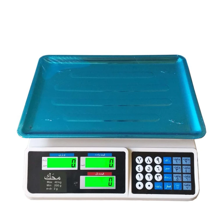 ترازو فروشگاهی محک ۴۰ کیلوگرمی