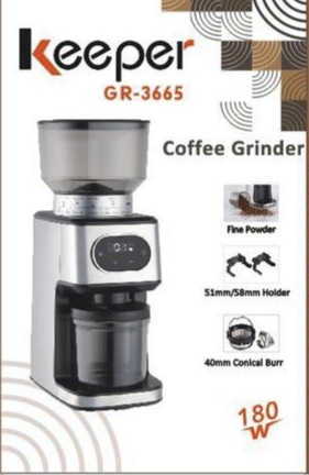اسیاب قهوه کیپر مدل GR_3665