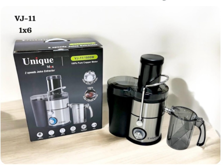 آبمیوه گیر تک کاره یونیک مدل VJ-11