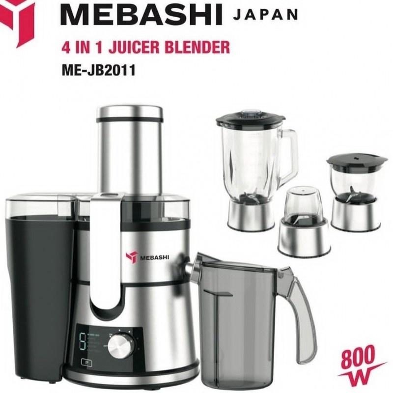 آبمیوه گیر ۴ کاره مباشی مدل ME_JB2011