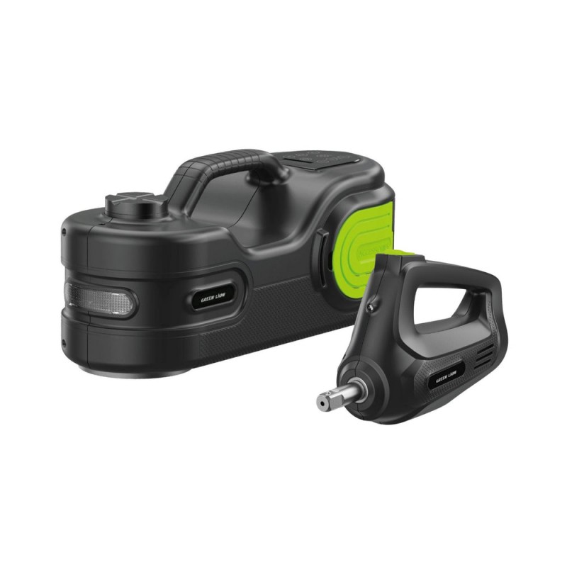 جک برقی آچار برقی و پمپ باد شارژی گرین لاین