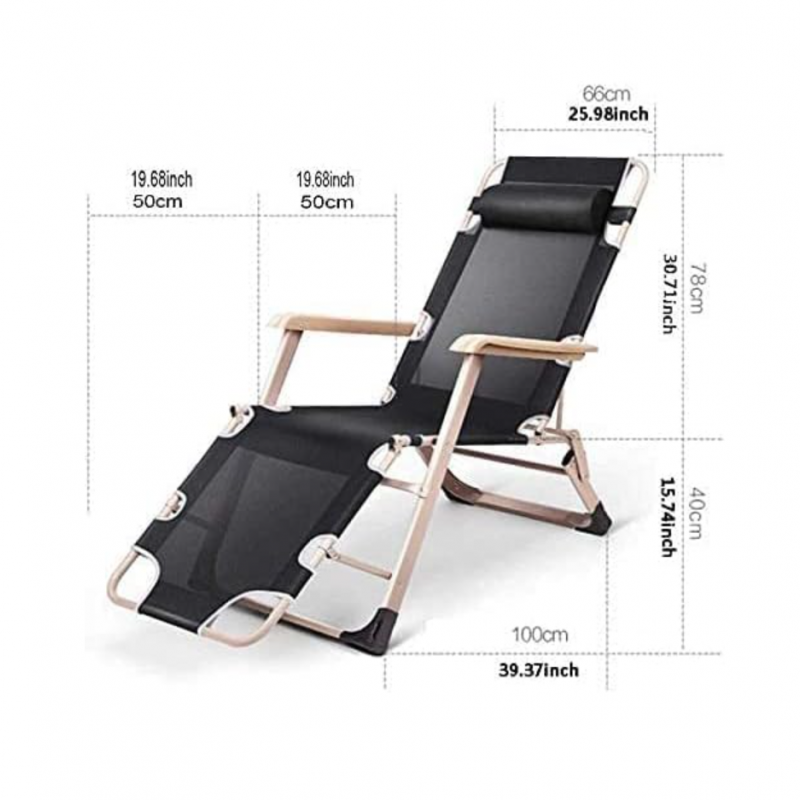 تخت و صندلی تاشو سه کاره مدل Ergonomic Armrest