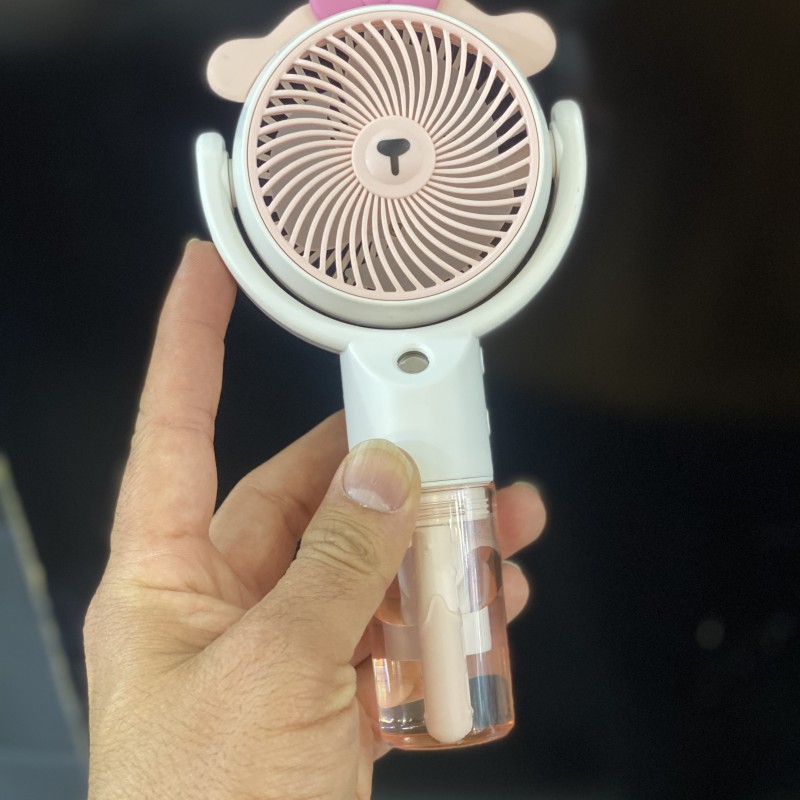 مینی پنکه مه پاش  Mini fan 8201