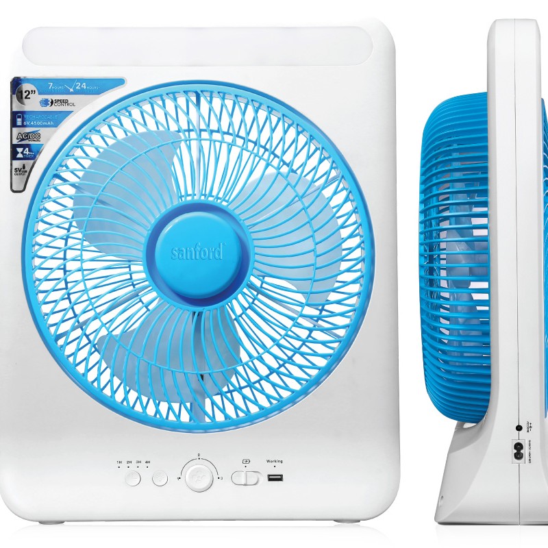 پنکه شارژی  ۱۲ اینچ سانفورد