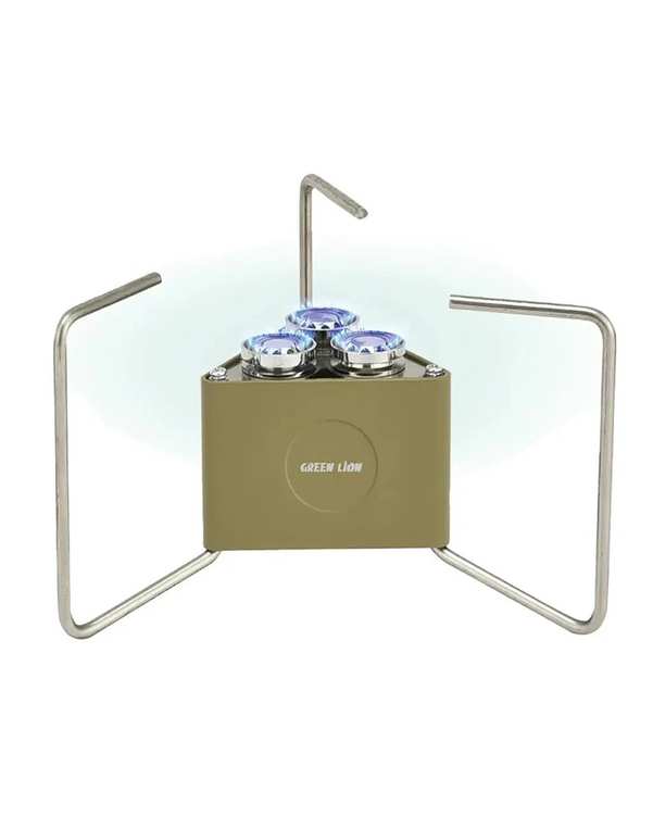 اجاق گاز کمپینگ تاشو سه شعله گرین لاین Green Lion مدل 3Burner Foldable Camping Stove