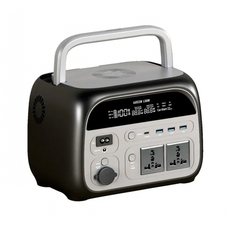 پاور استیشن قابل حمل گرین لاین مدل ۷۲۰۰۰ میلی‌آمپر Green Lion Portable Power Station 600W