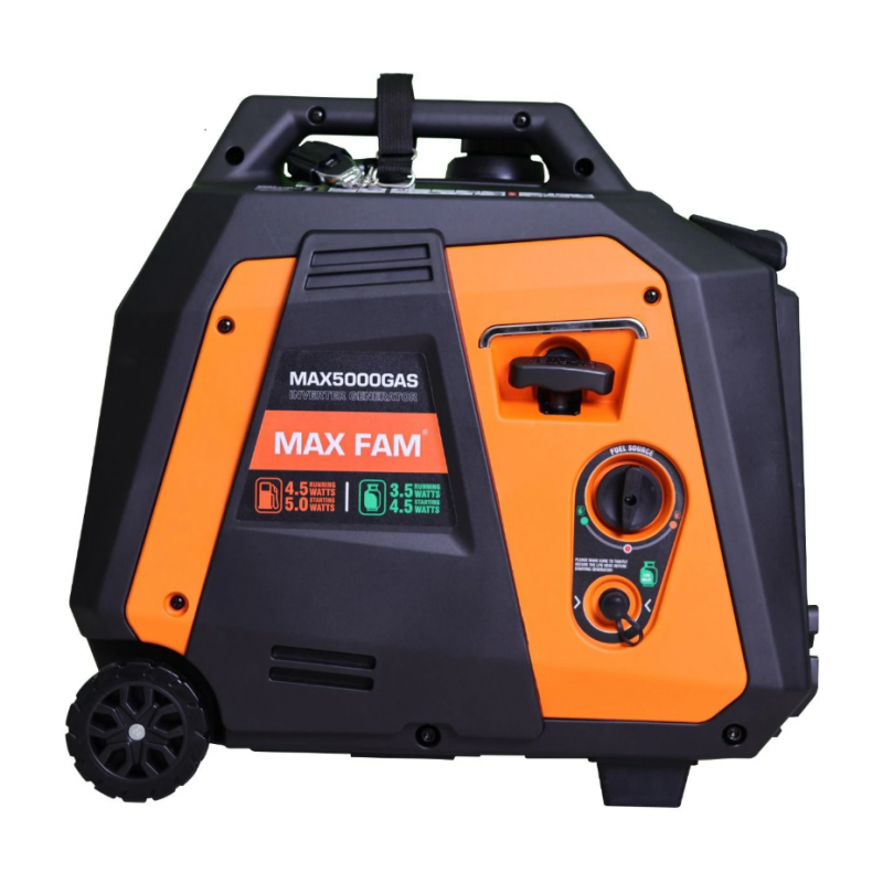 موتور برق دوکاره بنزینی و گازی مکس فام مدل Max5000GAS