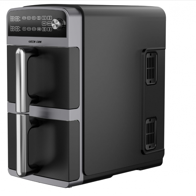 سرخ‌کن دوطبقه ۱۰ لیتری گرین لاین مدل Double-Decker