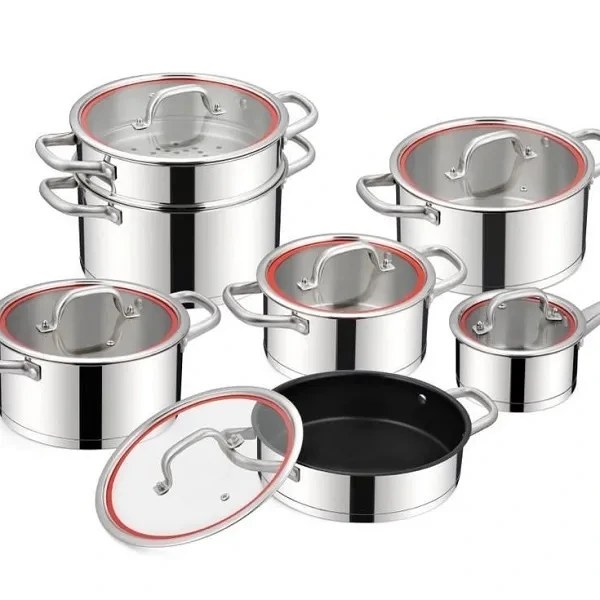 سرویس قابلمه استیل 13 پارچ نیولند مدل 2925