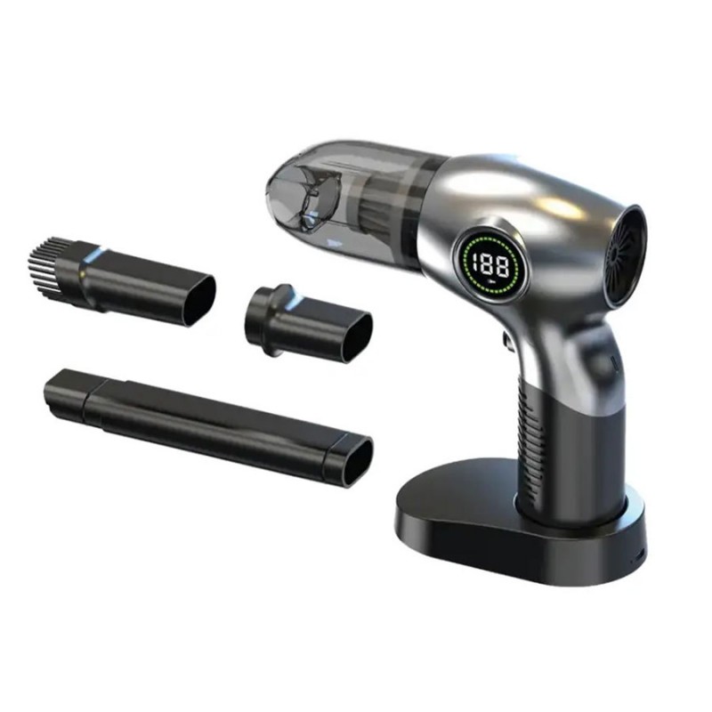 جارو شارژی و دمنده و پمپ باد گرین لاین مدل Green Lion 3 In 1 Vacuum Blower GB-196X