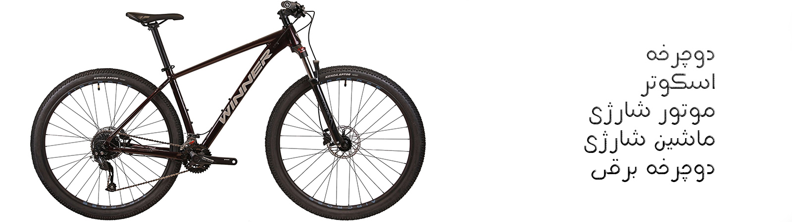 انواع دوچرخه و ماشین شارژی