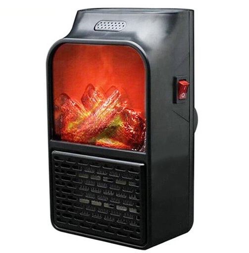 بخاری برقی پریزی شومینه ای 1000 وات flam heater