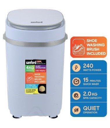 مینی واش 4 کیلویی سانفورد مدل SF831W