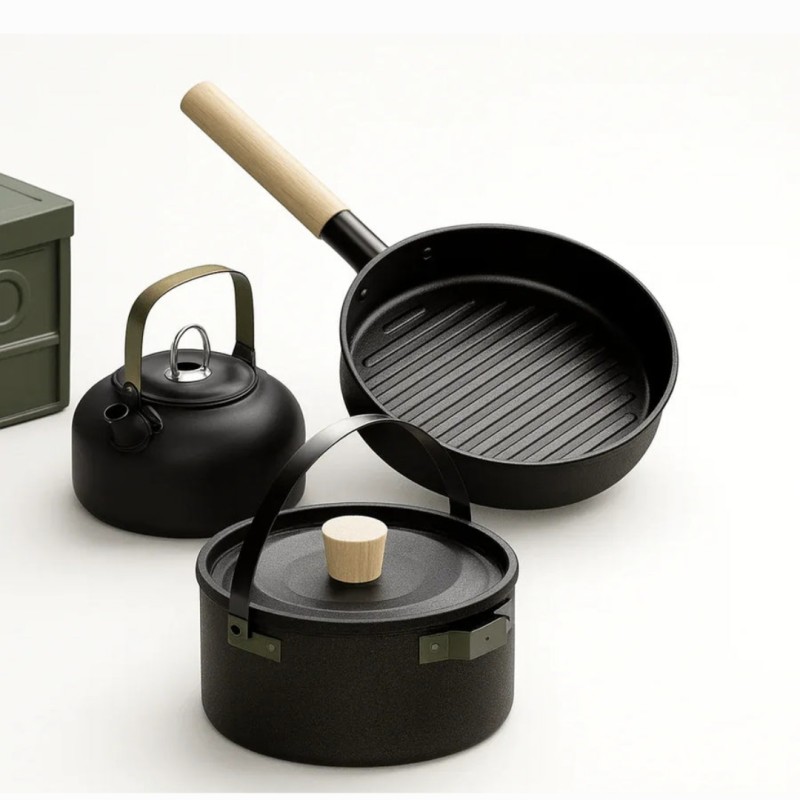 ست ظروف کوهنوردی مدل YK_600