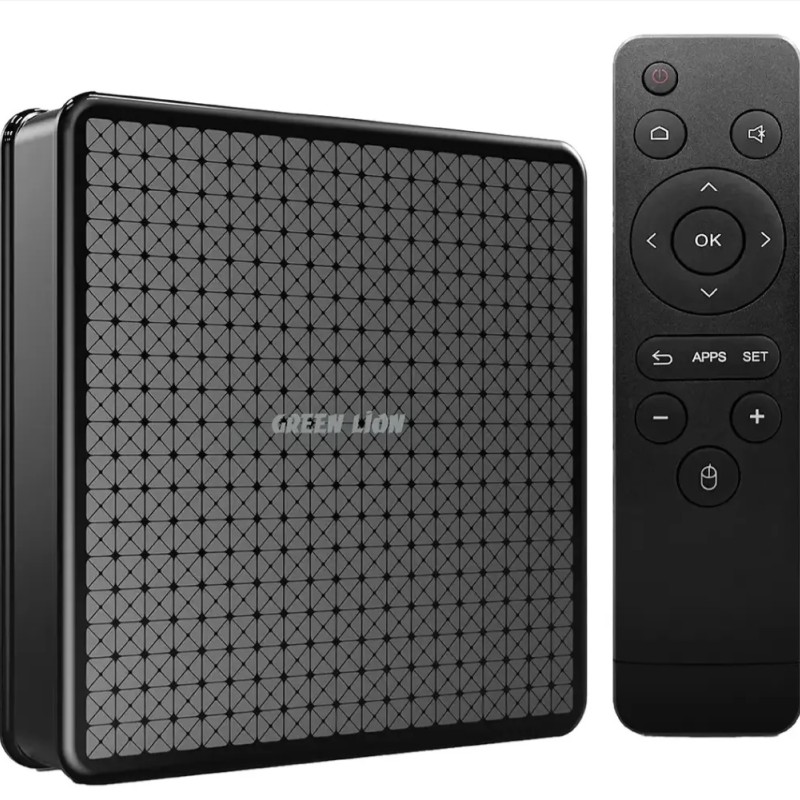 اندروید باکس 4K گرین لاین مدل Green Lion Android TV Box 4K with Remote Control