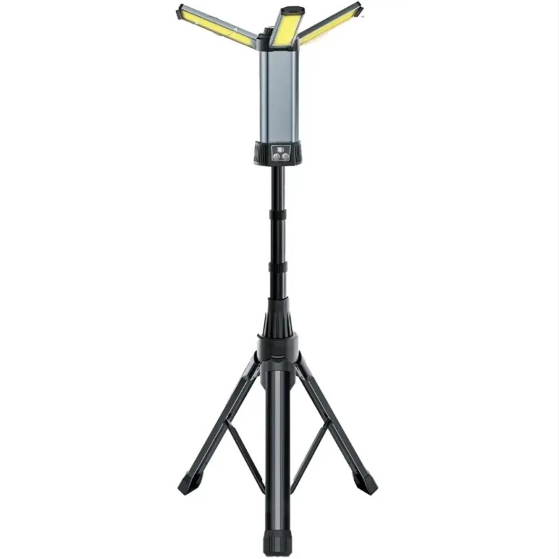 چراغ کمپینگ پایه دار شارژی گرین لاین Green Lion Trio Beam Lite Tripod Camping Light