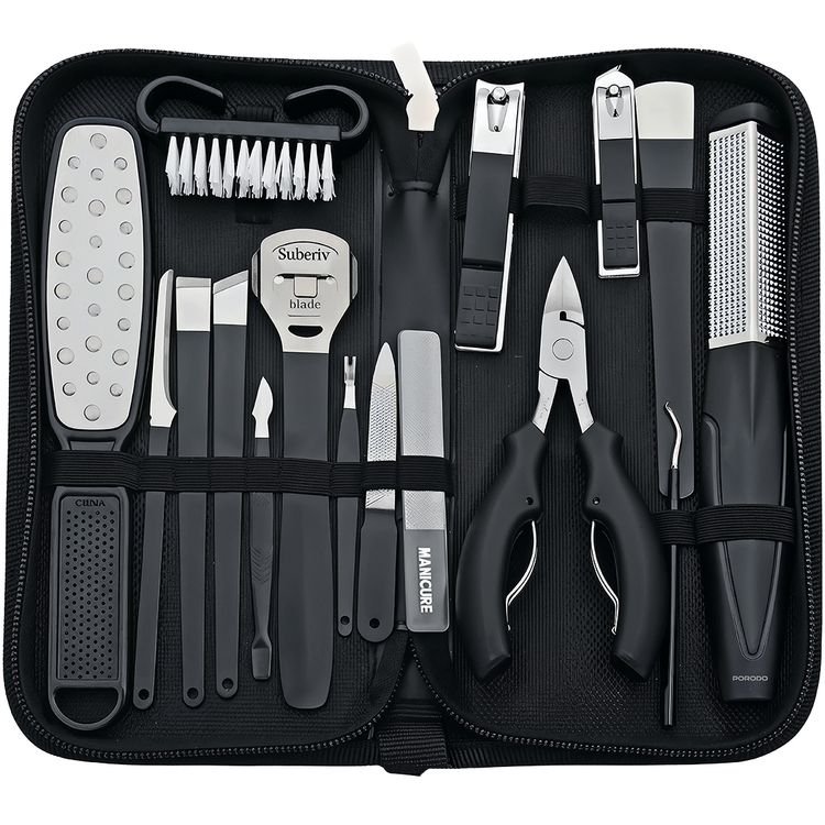 ست ناخن گیر 16 کاره پورودو مدل PDLFST8010BK