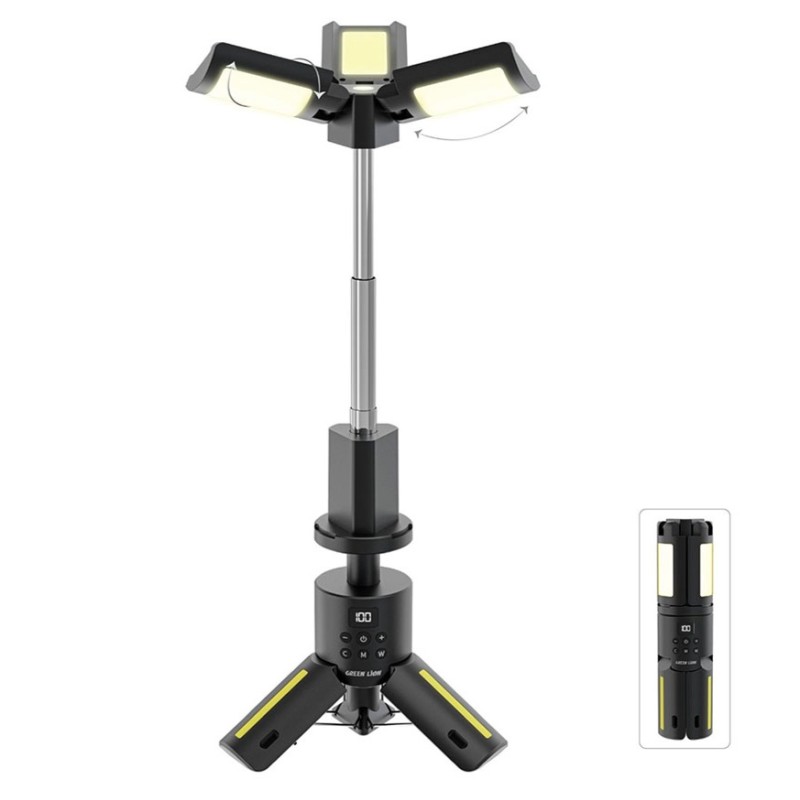 سه پایه نور کمپینگ گرین لاین مدل GNTBCL7CLBK