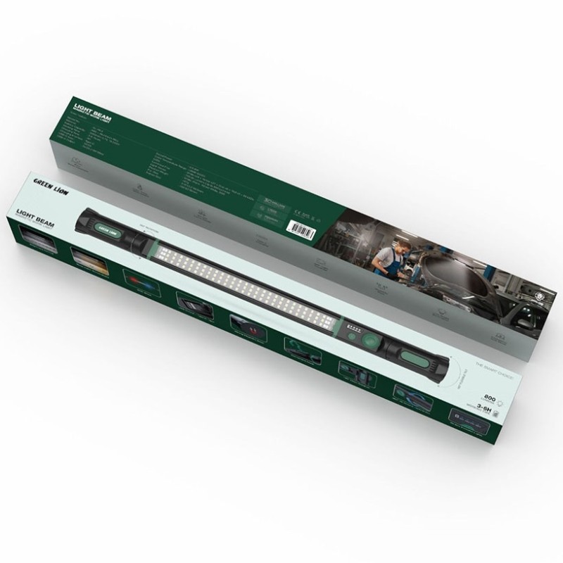 چراغ شارژی مگنتی گرین لاین مدل Green Lion Light Beam Magnetic Work Light