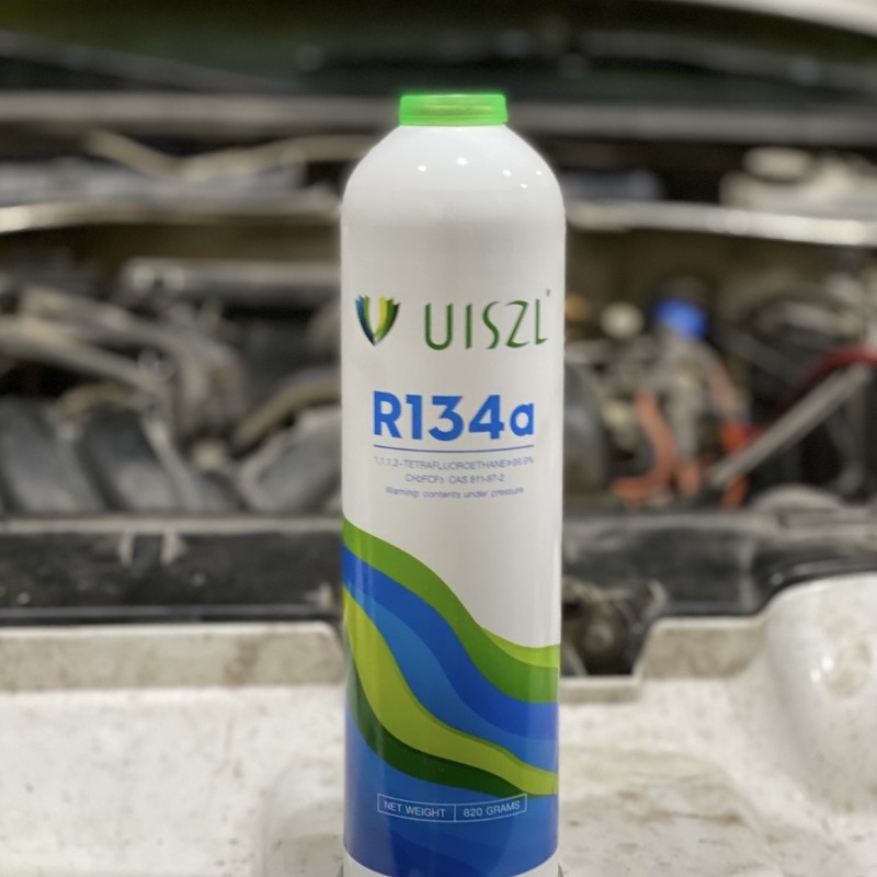 گاز کولر خودرو ۸۵۰ گرم  R134a اوزیل Uiszl