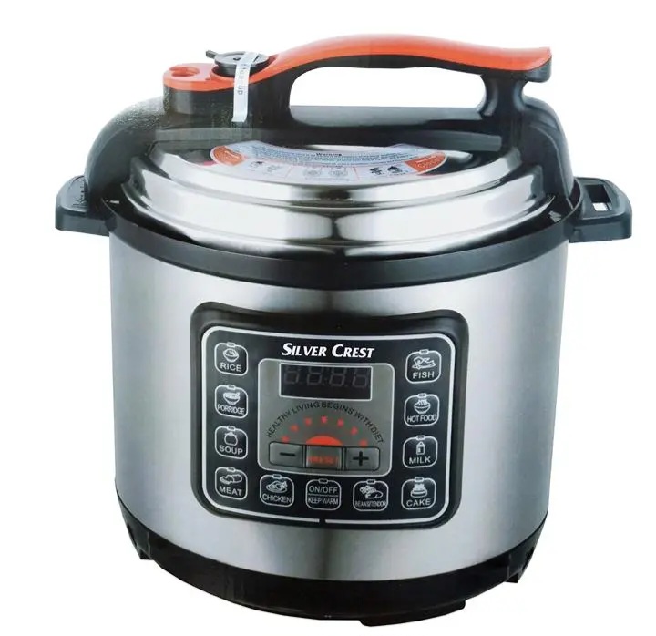 زودپز برقی 6 لیتری سیلور کرست مدل MT-1003