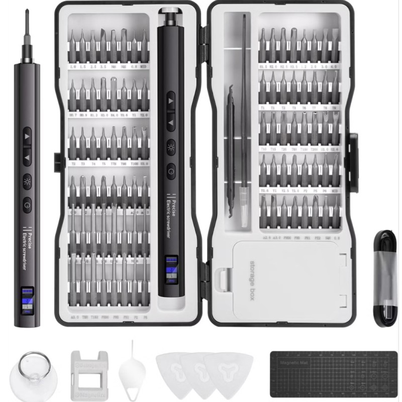 کیت پیچ گوشتی شارژی 97 تیکه پرودو مدل TECHFIX97-IN-1