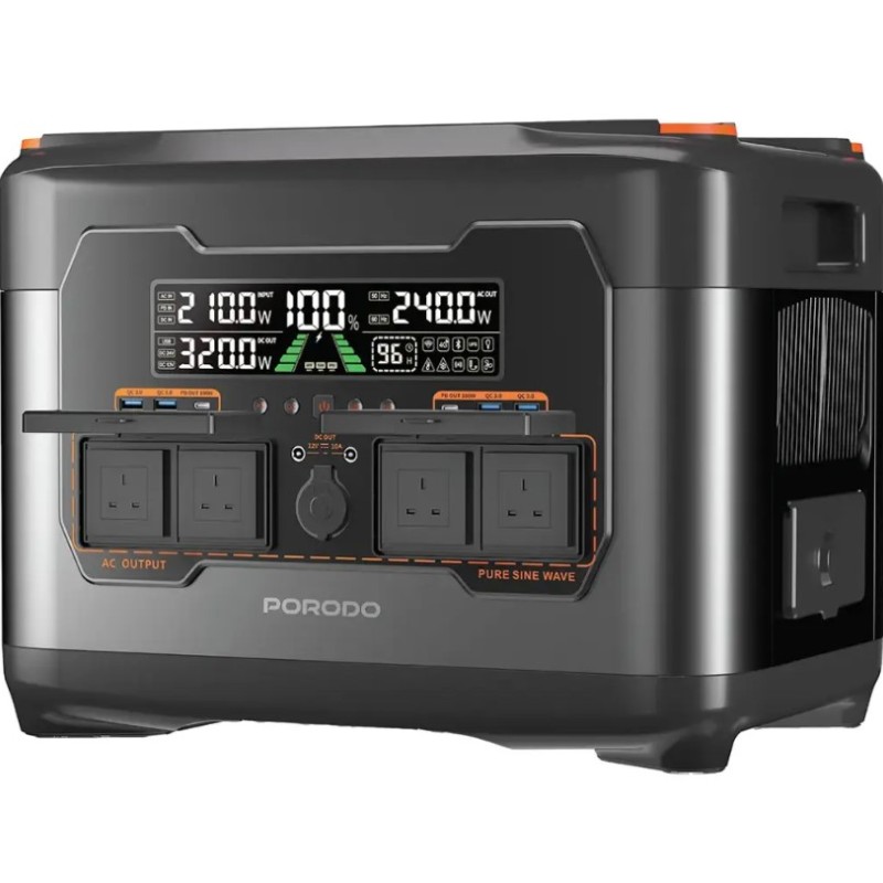 پاوراستیشن 2400 وات پرودو مدل porodo portable power station 2400