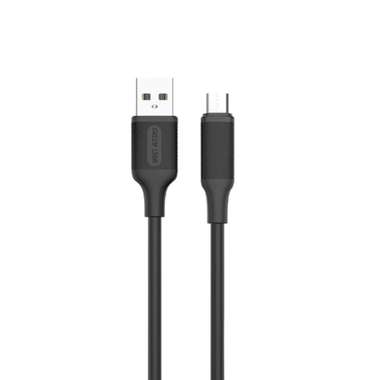 کابل شارژ فست 2 متری Green Lion Type-C مدل GNPVCATC2MBK