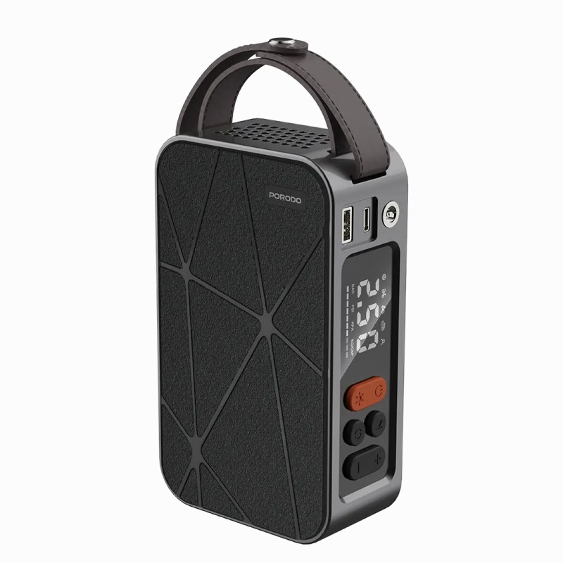 پمپ باد شارژی  پرودو مدل FLATOR  4000mAh CAR TIRE INFLATOR