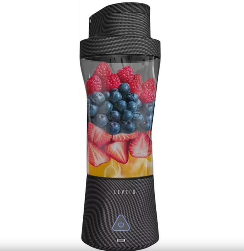 مخلوط کن شارژی قابل حمل لِوِلو Levelo LVL-AEROFX-BLNDR-STR