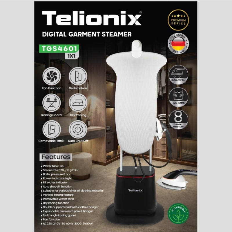 اتو ایستاده دیجیتال تلیونیکس مدل TGS4601