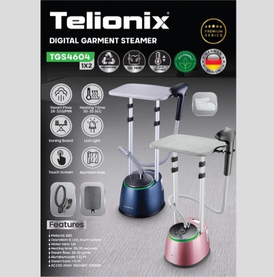 اتو بخار ایستاده دیجیتال تلیونیکس مدل TGS4604