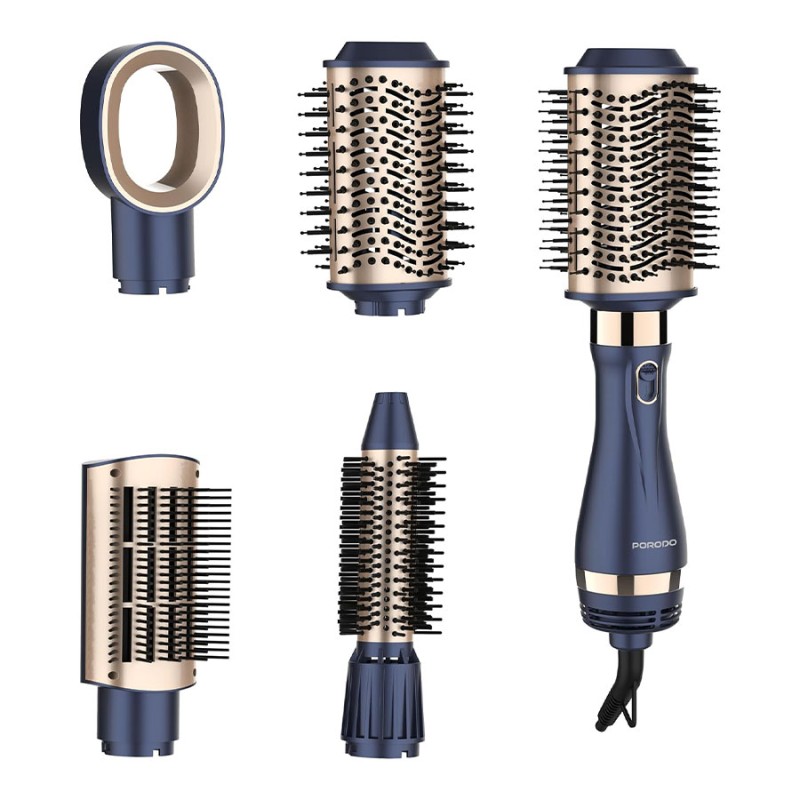 برس حرارتی 5 کاره پرودو مدل Porodo 5-In-1 Hot Air Brush Styling Set PDLFST56